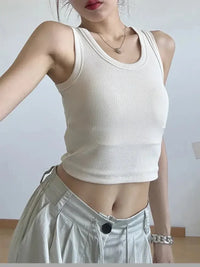 Ribbed Crop Tank Top - Update AvenueTrendsi100100187292001100100187292001fa870f5ea99e4109be17128676f2ae18 - Max - OriginBeige