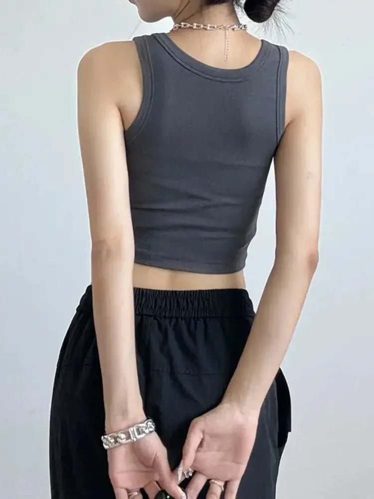 Ribbed Crop Tank Top - Update AvenueTrendsi100100187297060100100187297060ab4a0164025d4ff28b7b32c690ffe5b7 - Max - OriginDark Gray