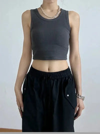 Ribbed Crop Tank Top - Update AvenueTrendsi100100187297060100100187297060cd4cda28 - d6b3 - 42e4 - 9cb1 - abe72c971fb5 - Max - OriginDark Gray