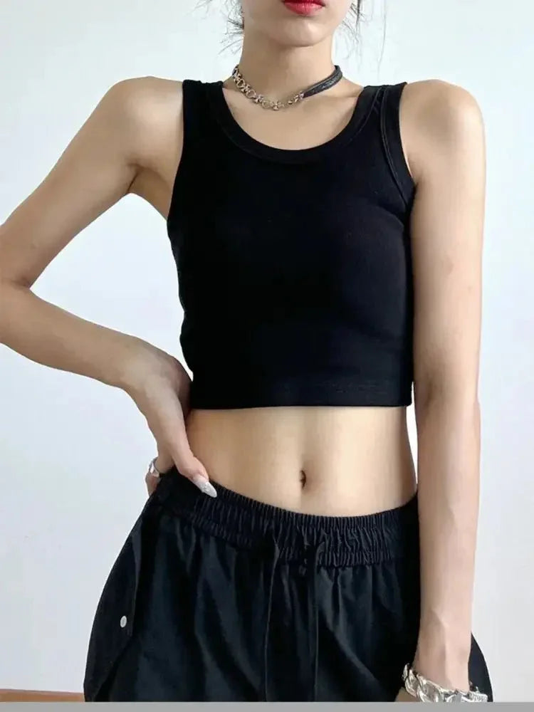 Ribbed Crop Tank Top - Update AvenueTrendsi10010018729755110010018729755142935f64 - 4363 - 4df5 - b29c - 956cef5c5af9 - Max - OriginBlack