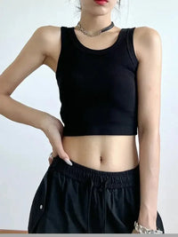 Ribbed Crop Tank Top - Update AvenueTrendsi10010018729755110010018729755142935f64 - 4363 - 4df5 - b29c - 956cef5c5af9 - Max - OriginBlack