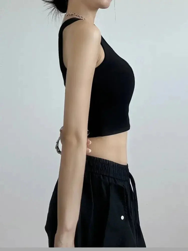 Ribbed Crop Tank Top - Update AvenueTrendsi100100187297551100100187297551da45aa6c40ac48f089dceece09f3e5e3 - Max - OriginBlack