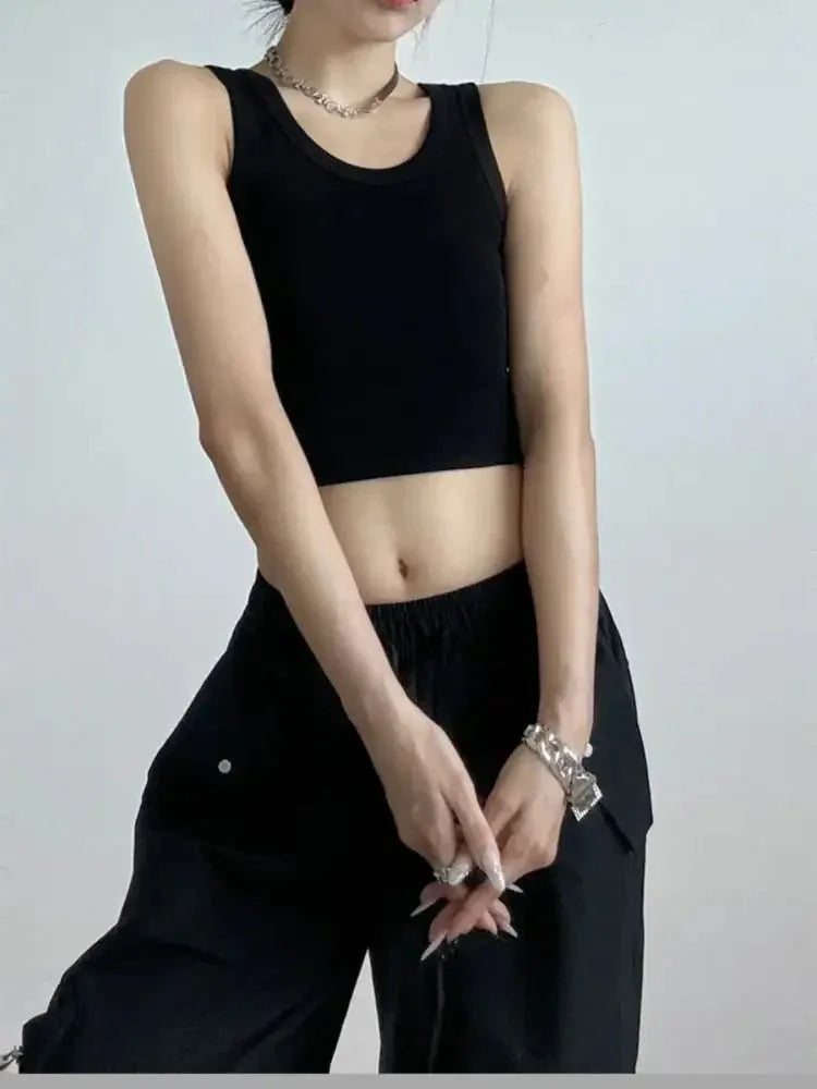 Ribbed Crop Tank Top - Update AvenueTrendsi1001001872975511001001872975511620b92f - 5592 - 439e - 97c0 - e05f8669f48b - Max - OriginBlack