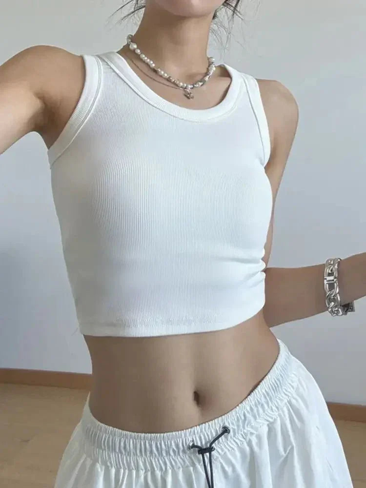 Ribbed Crop Tank Top - Update AvenueTrendsi100100187297739100100187297739d448c546 - 6458 - 43a9 - acb4 - 084aaba3f7ce - Max - OriginWhite