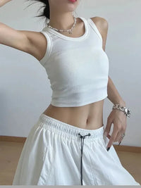 Ribbed Crop Tank Top - Update AvenueTrendsi1001001872977391001001872977394f1935c3 - d605 - 4144 - 8a67 - d906ecf5fa4e - Max - OriginWhite