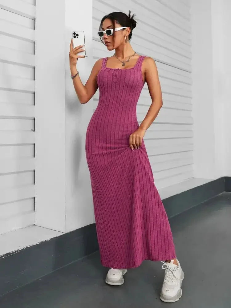 Ribbed Maxi Tank Dress - Update AvenueFestival VibesTrendsi1001007331517451001007331517451ccd968f - d3a2 - 4d93 - 982b - 6734bd4253d1 - MaxLight Blue