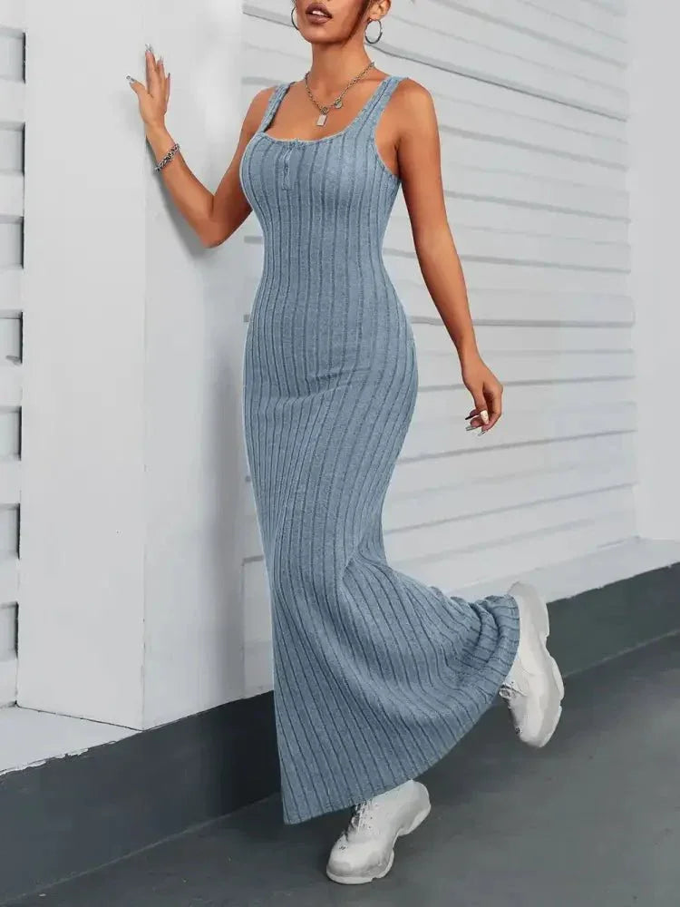 Ribbed Maxi Tank Dress - Update AvenueFestival VibesTrendsi1001007331517451001007331517453e62073c - 01b2 - 4ba7 - 8a46 - 7438e2c8df60 - MaxLight Blue
