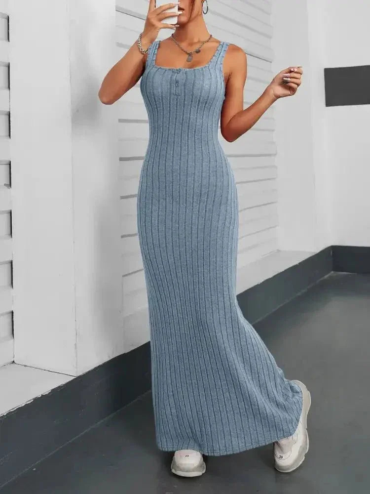 Ribbed Maxi Tank Dress - Update AvenueFestival VibesTrendsi100100733151745100100733151745f55f43d1 - 0c9b - 41af - b593 - 3d0bee641f39 - MaxLight Blue