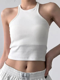 Ribbed Round Neck Crop Tank Top - Update AvenueTanks & CamisTrendsi1001007578113371001007578113372b2d81b9 - fbdc - 45fa - 8eb1 - a3f16ec44616 - Max - OriginWhite