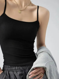 Ribbed Scoop Neck Cami Top - Update AvenueTanks & CamisTrendsi10010065825183210010065825183238fde9b2 - a772 - 44f5 - aaf6 - 259945b7802c - Max - OriginBlack