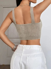 Ribbed Scoop Neck Crop Tank Top - Update AvenueTrendsi10010088406149710010088406149778afbec0d67040128ee31f2a7dcac3b1 - Max - OriginKhaki