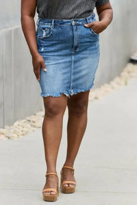 RISEN Amelia Full Size Denim Mini Skirt - Update AvenueDenim Dresses & SkirtsTrendsi100100051027991100100051027991c9a94d588a2d415a914a02f287e43fcd - MaxMedium