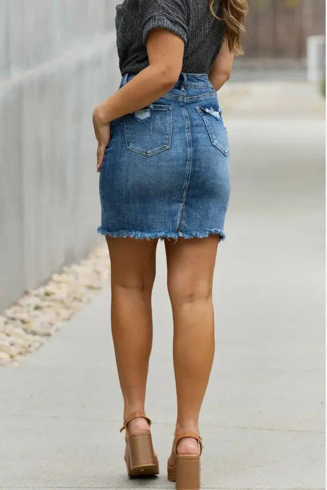 RISEN Amelia Full Size Denim Mini Skirt - Update AvenueDenim Dresses & SkirtsTrendsi100100051027991100100051027991efd842e507fc4d768634fc7bd97973e3 - MaxMedium