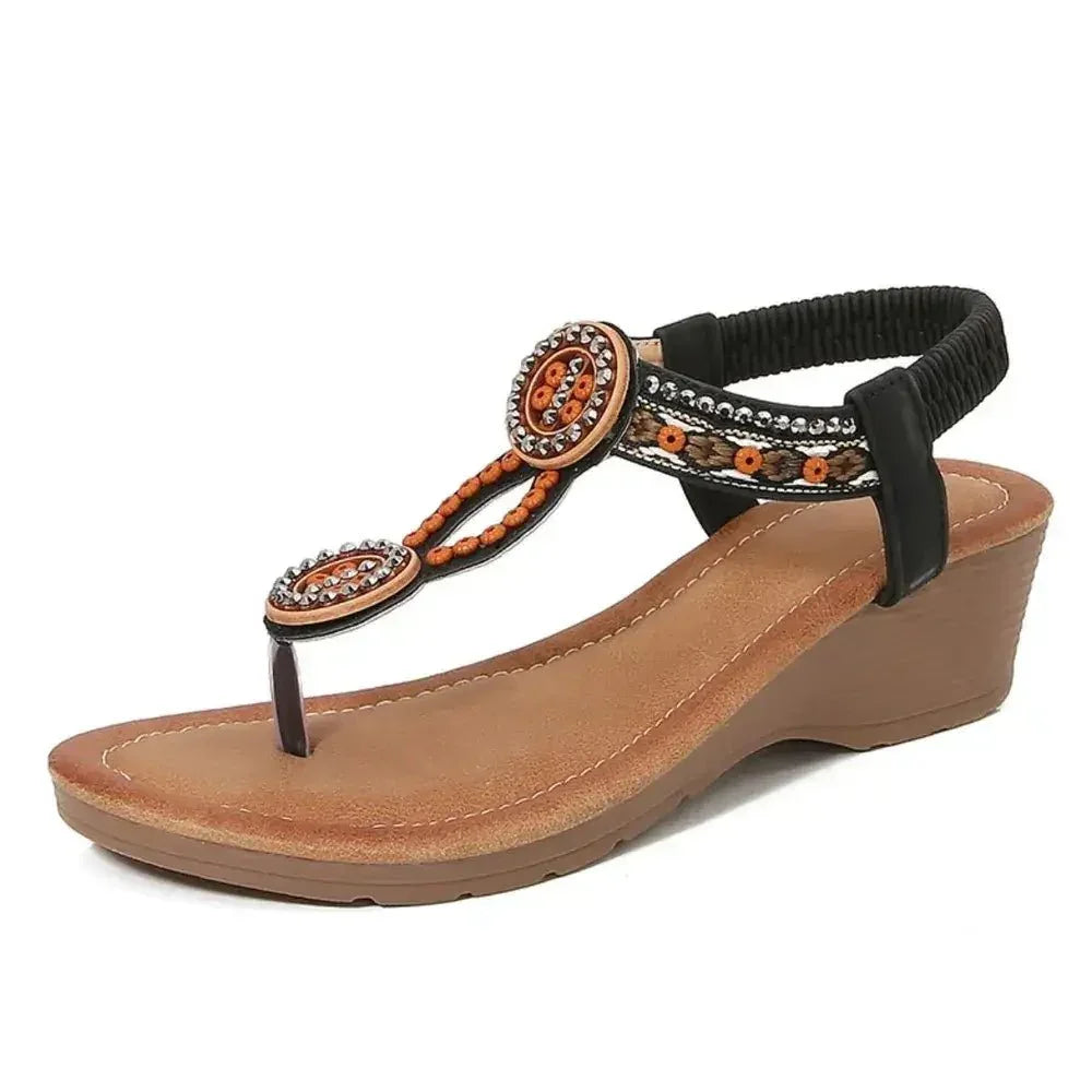Rivet Decor Toe Post Wedge Sandals - Update AvenueFestival VibesTrendsi100600464361796100600464361796217b633a - 8bd0 - 43d8 - 8d51 - 9d5deeec53ae - MaxBlack