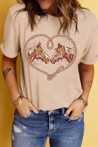 Rodeo Horse Graphic Western Cowgirl T Shirt - Update AvenueT-ShirtsTrendsi100100044944064100100044944064ee2801e7 - abcf - 4fd0 - b460 - a6d176056c4b - Max - OriginKhaki