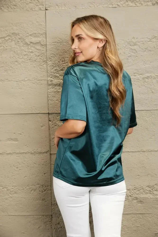 Round Neck Dropped Shoulder Top - Update AvenueT-ShirtsTrendsi100100579448452100100579448452405e561048294bec8efff9d713bc6eaa - MaxBlack Forest