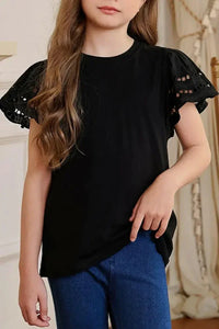 Round Neck Flutter Sleeve T-Shirt - Update AvenueKidsTrendsi10090079845741310090079845741386ce321f97de490dbabaaddd48cae5c0 - MaxBlack