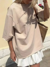 Round Neck Half Sleeve Oversized T-Shirt - Update AvenueT-ShirtsTrendsi100100306151319100100306151319b3163e3c - fa37 - 47ee - baca - 17c83ff2c9da - Max - OriginKhaki