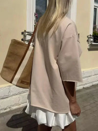 Round Neck Half Sleeve Oversized T-Shirt - Update AvenueT-ShirtsTrendsi100100306151319100100306151319d9648c8a - a091 - 4f9e - b214 - fab4ea868371 - Max - OriginKhaki