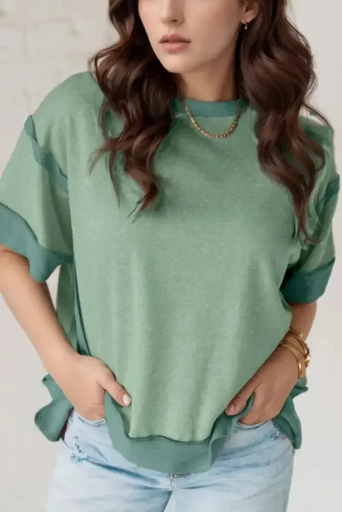 Round Neck Half Sleeve T-Shirt - Update AvenueT-ShirtsTrendsi1001000094213241001000094213243120de7e - a584 - 41db - 94d0 - 003fc30db44b - Max - OriginSage