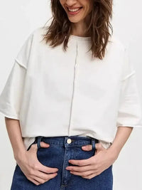 Round Neck Half Sleeve T-Shirt - Update AvenueT-ShirtsTrendsi100100626231327100100626231327076fd191 - fe2f - 4d6b - 9c76 - 9630b11a8919 - Max - OriginWhite