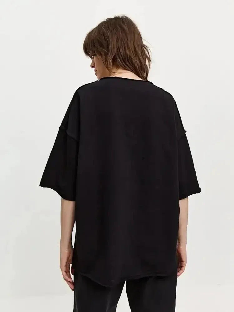 Round Neck Half Sleeve T-Shirt - Update AvenueT-ShirtsTrendsi100100626235885100100626235885f01d3785 - d959 - 4e25 - ac1a - 79ca2b3d3c83 - Max - OriginBlack
