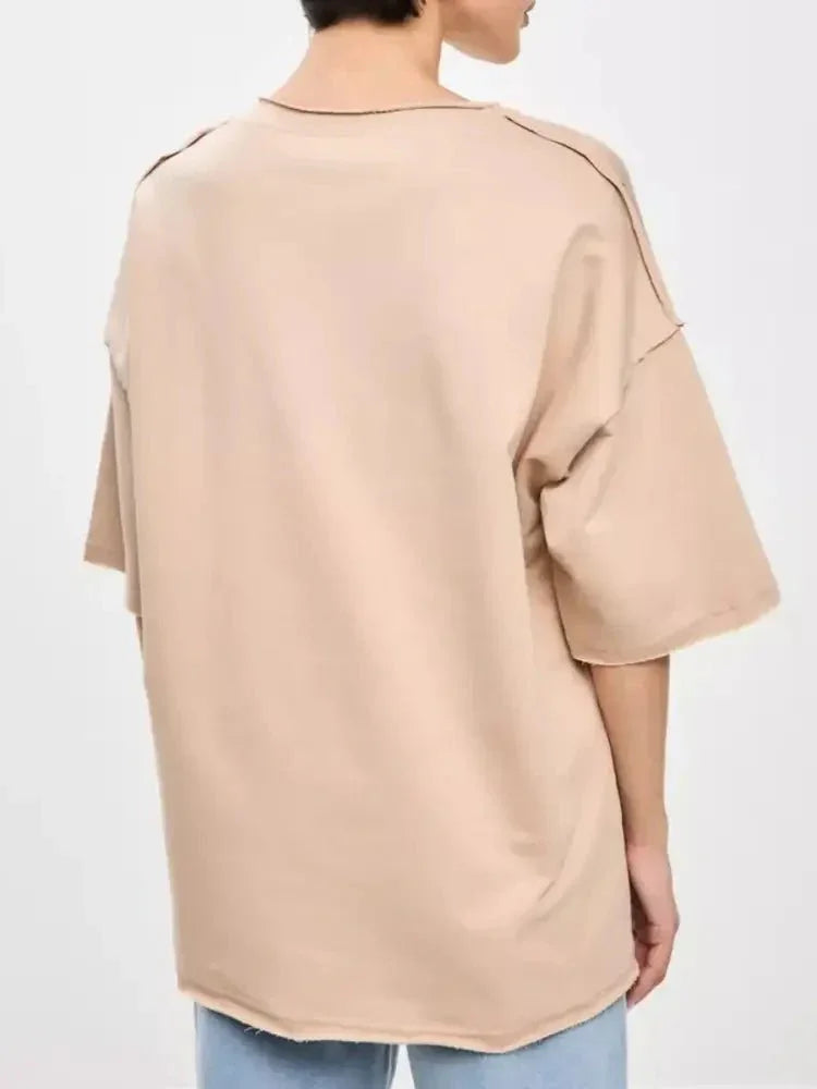 Round Neck Half Sleeve T-Shirt - Update AvenueT-ShirtsTrendsi100100626239075100100626239075acc31f2e - 5fd6 - 4853 - aaac - 5f10814a7d35 - Max - OriginKhaki