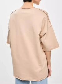 Round Neck Half Sleeve T-Shirt - Update AvenueT-ShirtsTrendsi100100626239075100100626239075acc31f2e - 5fd6 - 4853 - aaac - 5f10814a7d35 - Max - OriginKhaki