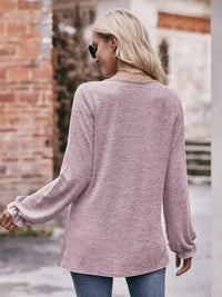 Round Neck Long Sleeve Casual T-Shirt - Update AvenueT-ShirtsTrendsi1001003444129811001003444129810fa2d370 - b6f2 - 4412 - 9f2e - 8d08ad483ec6 - Max - OriginPink Purple