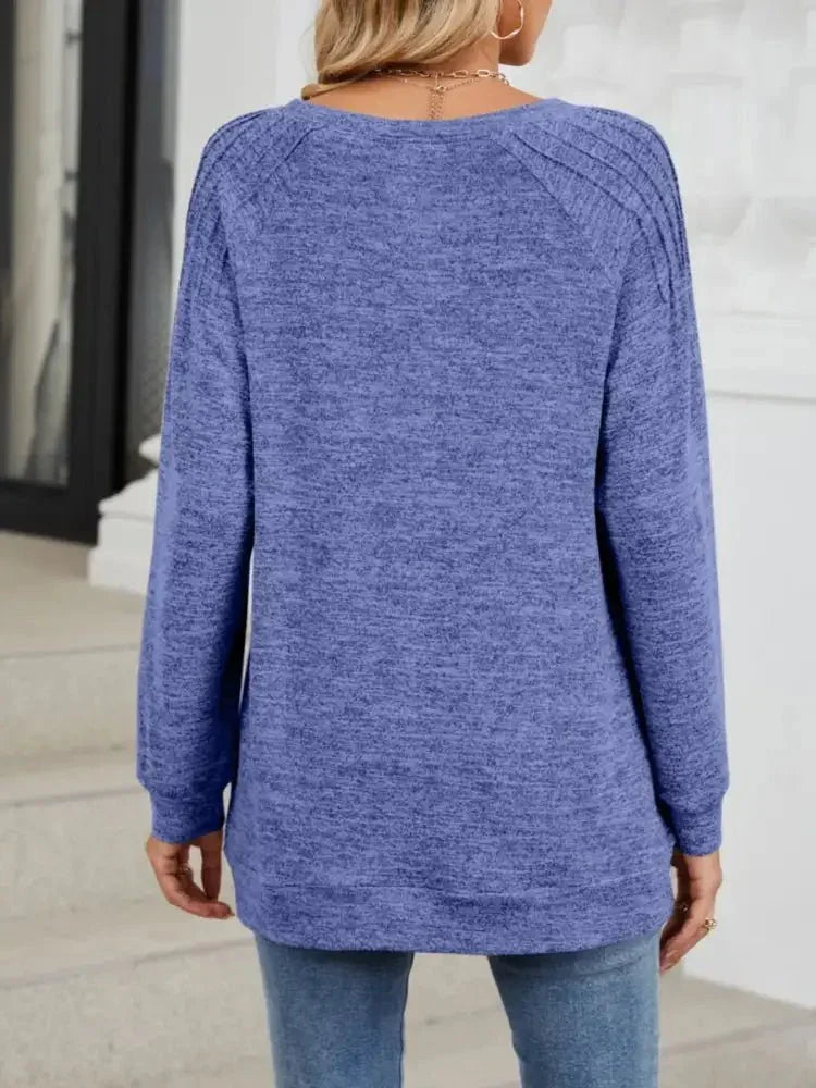 Round Neck Long Sleeve T-Shirt - Update AvenueT-ShirtsTrendsi1001005786011531001005786011539aa49aea - 4458 - 4562 - a8ea - fd53c7228a4c - Max - OriginBlue