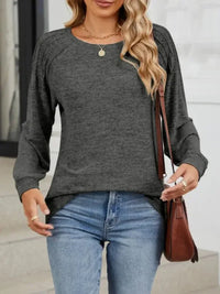 Round Neck Long Sleeve T-Shirt - Update AvenueT-ShirtsTrendsi100100578602757100100578602757b3baa4d2 - ee27 - 4290 - 83f4 - 5c6d056ee32d - Max - OriginDark Gray