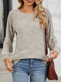 Round Neck Long Sleeve T-Shirt - Update AvenueT-ShirtsTrendsi10010057860369510010057860369583379932 - 70ab - 48f5 - b1c7 - d923965c3673 - Max - OriginKhaki