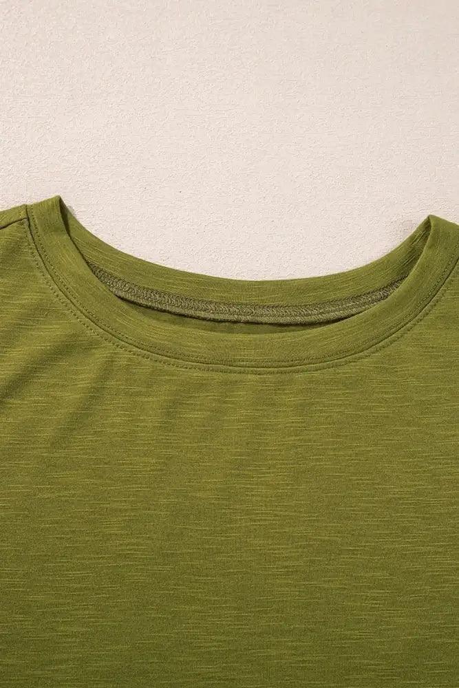 Round Neck Mesh Long Sleeve T-Shirt - Update AvenueT-ShirtsTrendsi100100631411845100100631411845adc1c01d - a578 - 49ff - ad66 - bc7f4a2d6f89 - Max - OriginMatcha Green