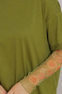 Round Neck Mesh Long Sleeve T-Shirt - Update AvenueT-ShirtsTrendsi1001006314118451001006314118454cd4bcbc - 7878 - 436c - 8232 - d0208ee81d6d - Max - OriginMatcha Green