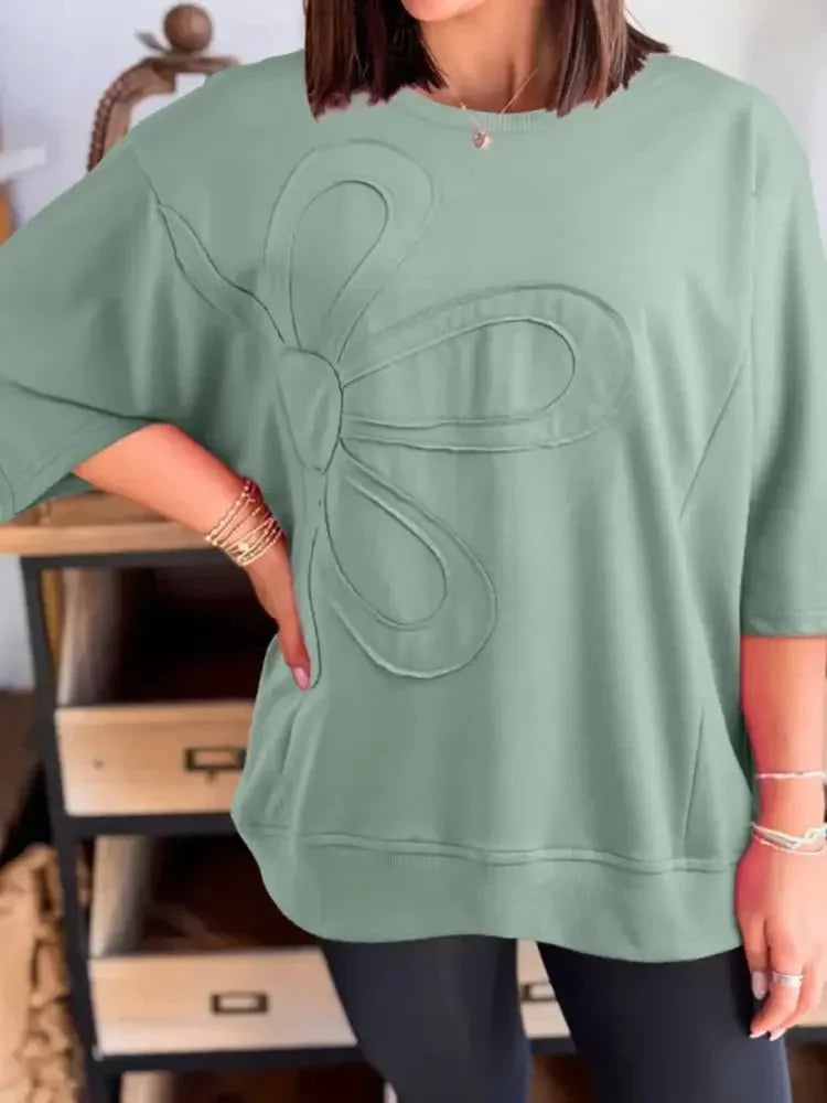 Round Neck Oversized T-Shirt - Update AvenueT-ShirtsTrendsi10010032273114510010032273114555d4f02a67db464688fd3f9fe41c2292 - Max - OriginSage