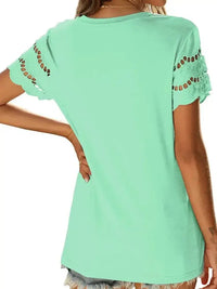 Round Neck Short Sleeve Casual T-Shirt - Update AvenueT-ShirtsTrendsi100100265664130100100265664130c7d2661b06bb48faa9f89f5e427dba3f - Max - OriginGreen