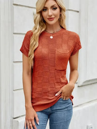 Round Neck Short Sleeve Knit Top - Update AvenueTrendsi10010088227196210010088227196292a1b27d - 4075 - 4756 - be93 - 3362a161cdf0 - MaxCaramel