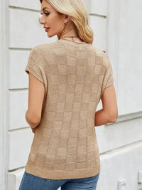 Round Neck Short Sleeve Knit Top - Update AvenueTrendsi10010088227230910010088227230909ae5cbe - bc7c - 4e15 - 8328 - dcc484a4fa2f - MaxTan