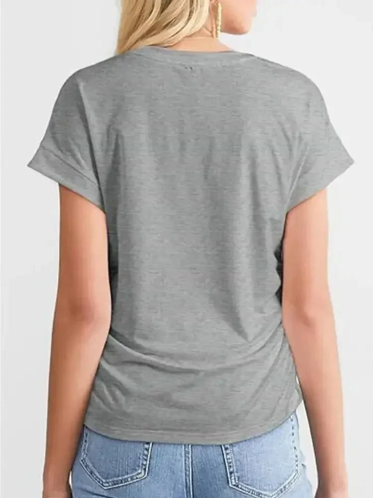 Round Neck Short Sleeve T-Shirt - Update AvenueT-ShirtsTrendsi10010030815088610010030815088683b3f5a5c00f463fbe2fb3c31b07197a - Max - OriginWhite