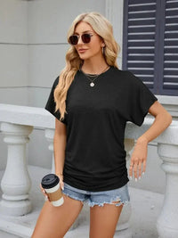 Round Neck Short Sleeve T-Shirt - Update AvenueT-ShirtsTrendsi100100490153502100100490153502ced6098ff0ec4bd9a3a0c53e42d3cd2c - Max - OriginBlack