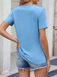Round Neck Short Sleeve T-Shirt - Update AvenueT-ShirtsTrendsi1001008959728891001008959728896048215f - c4ad - 4eb0 - 984e - 99eb6a455600 - Max - OriginSky Blue