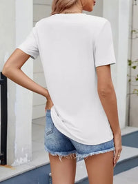 Round Neck Short Sleeve T-Shirt - Update AvenueT-ShirtsTrendsi100100895974924100100895974924d88b5dab - ff3c - 4f03 - 90cc - 37c46b493e67 - Max - OriginWhite