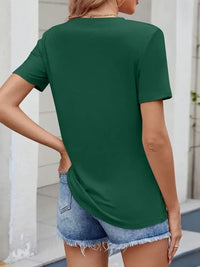 Round Neck Short Sleeve T-Shirt - Update AvenueT-ShirtsTrendsi100100895975486100100895975486abb2d71a - 33f4 - 4200 - 8bd7 - 3f379832b94c - Max - OriginDark Green