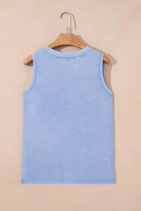 Round Neck Tank with Chest Pocket - Update AvenueTanks & CamisTrendsi10010086269566910010086269566979768615 - ffb6 - 4d6a - 9fbd - 0febc3f3cc80 - Max - OriginLight Blue