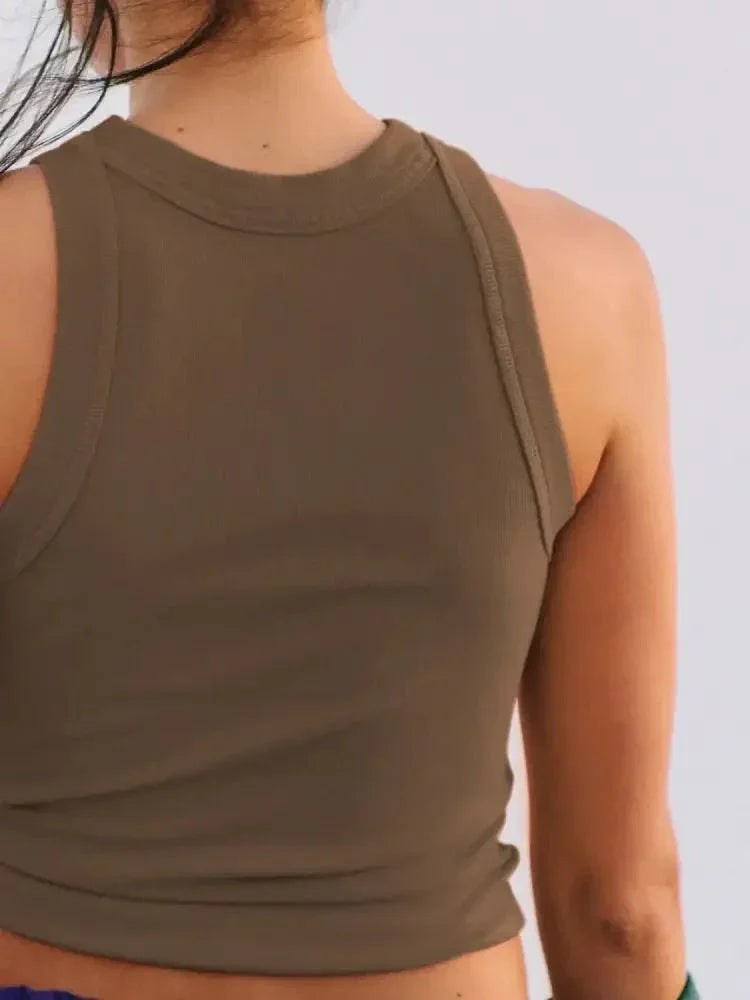 Round Neck Tank - Update AvenueTrendsi1001001655337821001001655337821a1be821 - bf4d - 4f4e - accc - f4aadfc84ba3 - Max - OriginCoffee Brown
