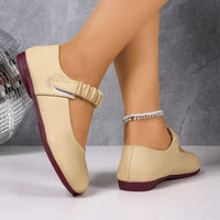 Round Toe Flat Loafers - Update AvenueTrendsi100600285509508100600285509508Round Toe Flat LoafersApricot