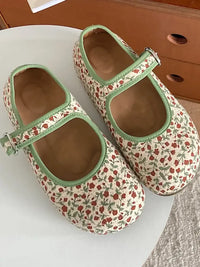 Round Toe Flat Slip-Ons
