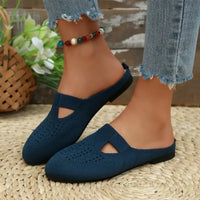 Round Toe Flat Slip-Ons
