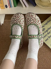 Round Toe Flat Slip-Ons