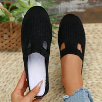 Round Toe Flat Slip-Ons